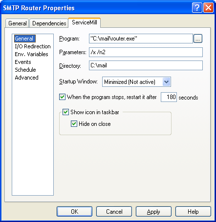 Click to view ServiceMill 3.14.70 screenshot