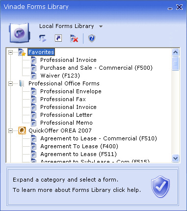 Click to view Forms Reader 2007 screenshot