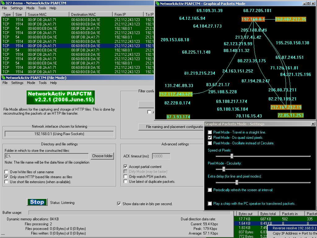 Click to view NetworkActiv PIAFCTM 2.2.2 screenshot