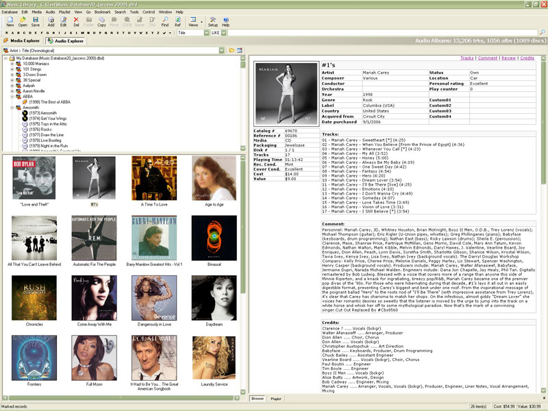 Click to view Music Library 2.0.957 screenshot