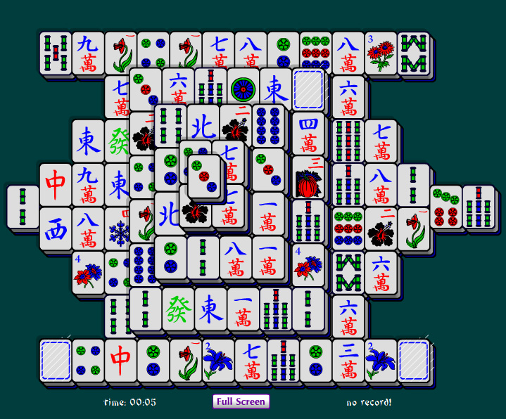 Click to view Mahjong Solitaire 1.0 screenshot