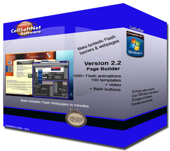 Click to view CellSoftNet Page Builder 2.2 screenshot