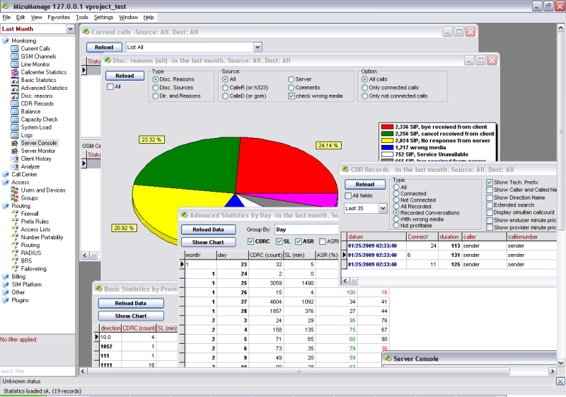 Click to view Mizu VoIP Server 5.0.6 screenshot