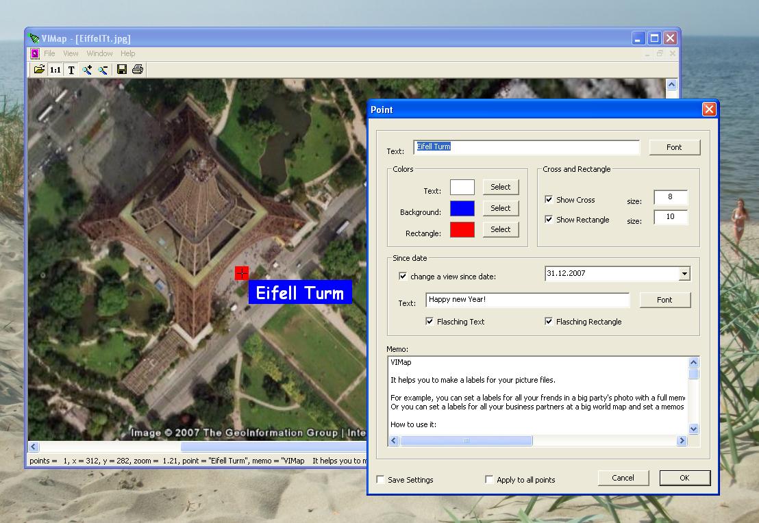 Click to view VIMap 1.2 screenshot