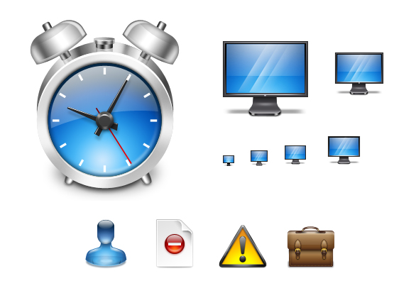 Click to view Aqua Application Icons 1.0 screenshot