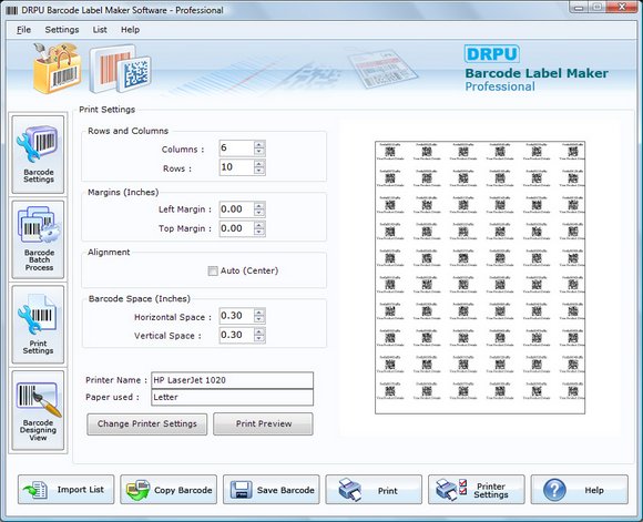 Click to view Label Software 7.3.0.1 screenshot