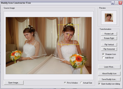 Click to view Buddy Icon Constructor FREE 1.1 screenshot