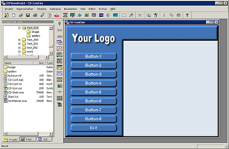 Click to view CDMenuPro 6.50.00 screenshot