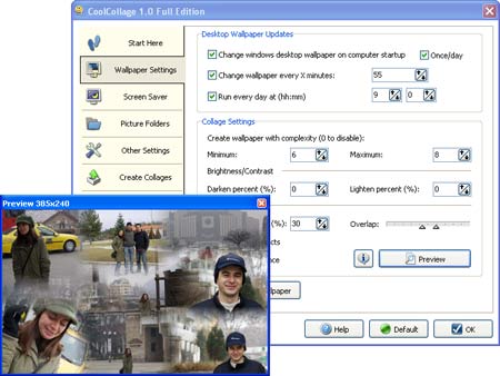 Click to view CoolCollage 1.0 screenshot