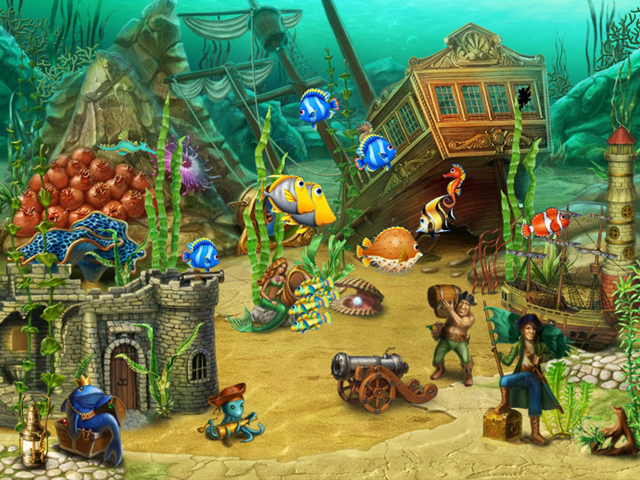 Click to view Fun Aquarium 3D Screensaver 1.0 screenshot