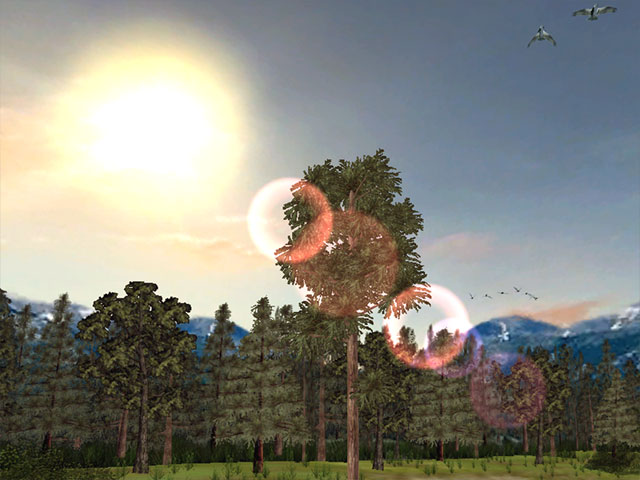 Click to view Mountain Lake 3D Screensaver 1.4 screenshot