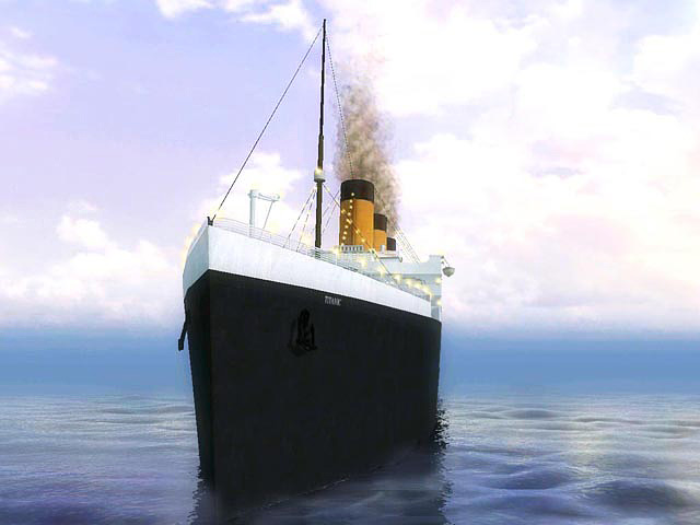 Click to view 3D Titanic Screensaver 1.4 screenshot