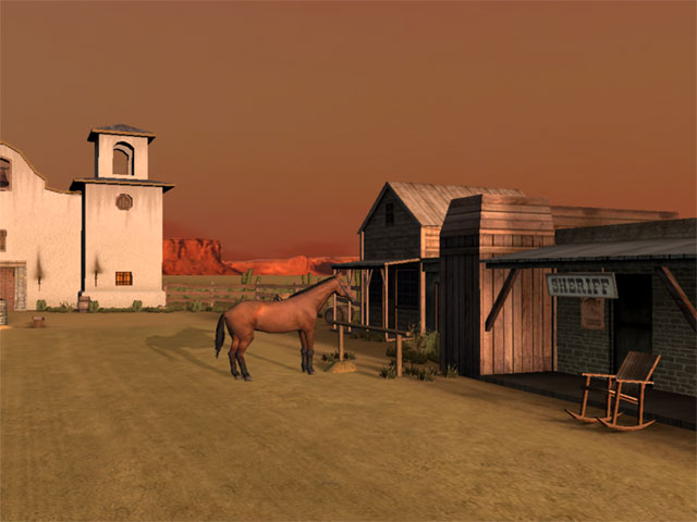 Click to view Wild West 3D Screensaver 1.2 screenshot