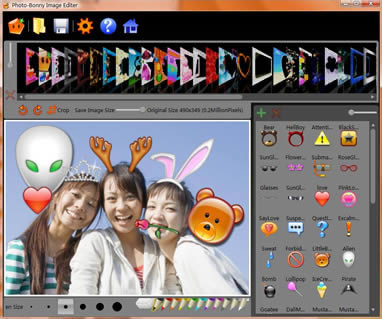 Click to view Photo-Bonny Image Viewer and Editor 2.12 screenshot