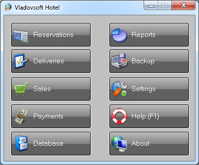 Click to view Vladovsoft Hotel 5.0.1 screenshot