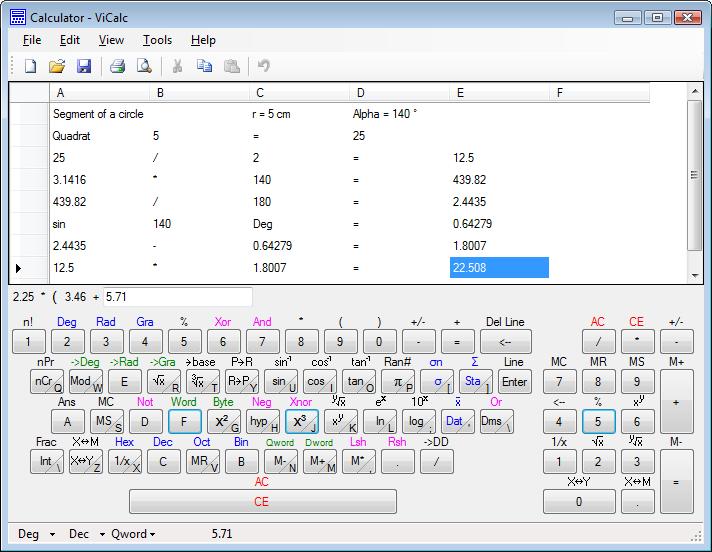 Click to view ViCalc 3.3.18 screenshot