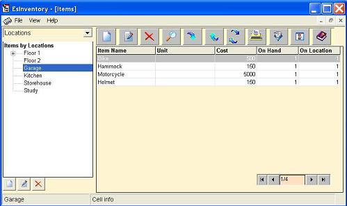 Click to view EsInventory 4 screenshot