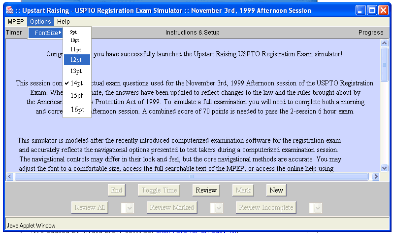 Click to view Patent Bar Simulator 1.4.1 screenshot