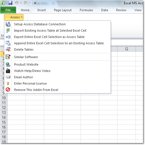 Click to view Excel MS Access Import, ../36176/Export__amp.css; Convert Software 7.0 screenshot