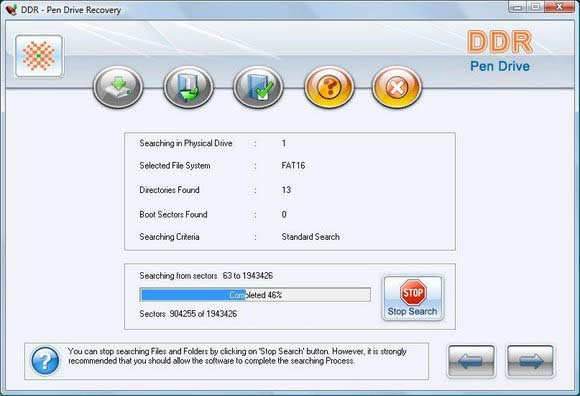 Click to view Recover USB Lost Files? 4.0.1.6 screenshot