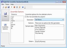 Click to view Right File Scrambler 1.02.01 screenshot