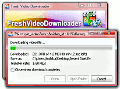 Click to view Fresh Video Downloader 1.9 screenshot