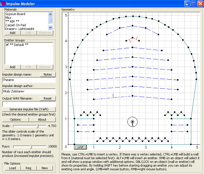 Click to view Voxengo Impulse Modeler 1.9 screenshot