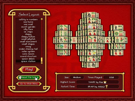 Click to view Mahjong World Game 2.0.1 screenshot