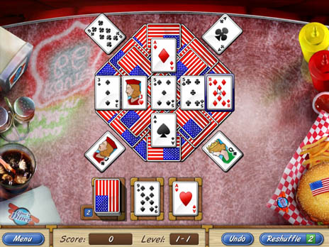 Click to view Solitaire Cruise Free Game 1.0.2 screenshot