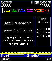 Click to view A220 Mission 1 - Web Page Edition 2.1 screenshot