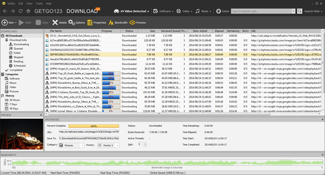 Screenshot for GetGo Download Manager 5.1.0.2224