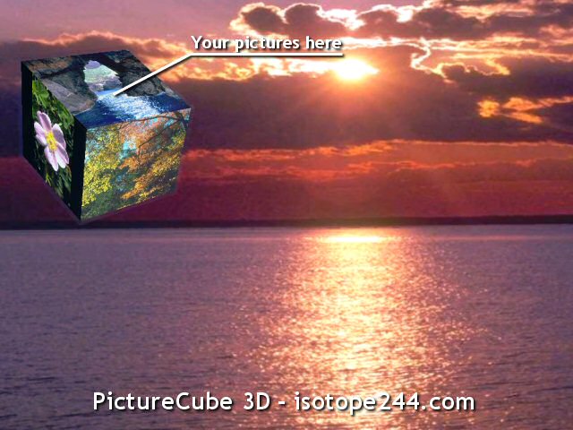 Click to view Picture Cube 3D 1.12 screenshot