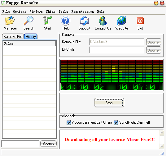 Click to view Happy Karaoke 5.0 screenshot