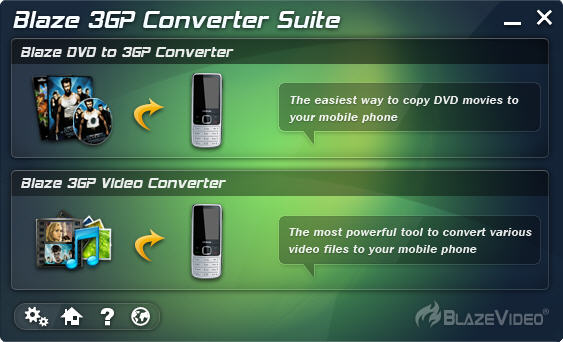 Click to view BlazeVideo 3GP Converter Suite 2.0.4.0 screenshot