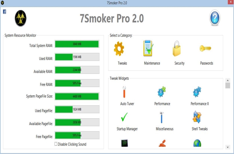 Click to view 7Smoker Pro 2.0 screenshot