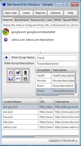 Click to view Net Viewer 8.1 screenshot