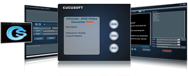 Click to view Cucusoft DVD Ripper+Video Converter Ultimate Suite 8.17.8.17 screenshot