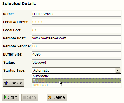 Click to view WebDelegator 1.0 screenshot