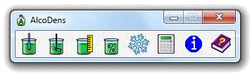 Click to view AlcoDens 2.5 screenshot
