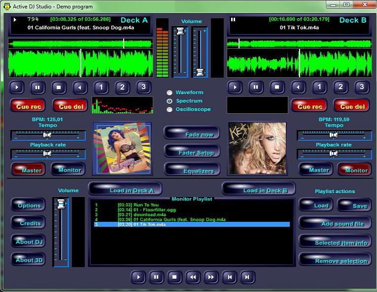 Click to view Active DJ Studio 7.4 screenshot