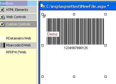 Click to view J4L-RBarcode for .NET 2.1 screenshot