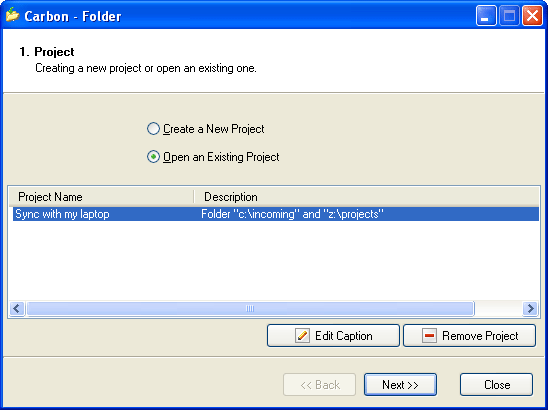 Click to view CarbonFolder 1.3 screenshot