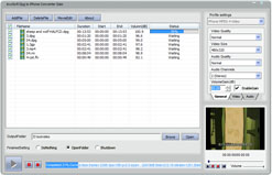 Click to view bvcsoft DPG to iPhone Video Converter 3.7.6 screenshot