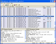 Click to view EffeTech HTTP Sniffer 4.1 screenshot