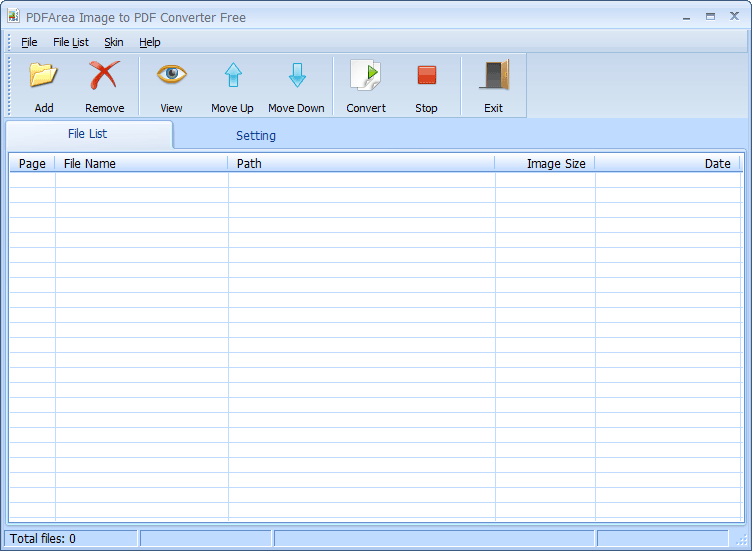 Click to view Image to PDF Converter Free 6.5 screenshot