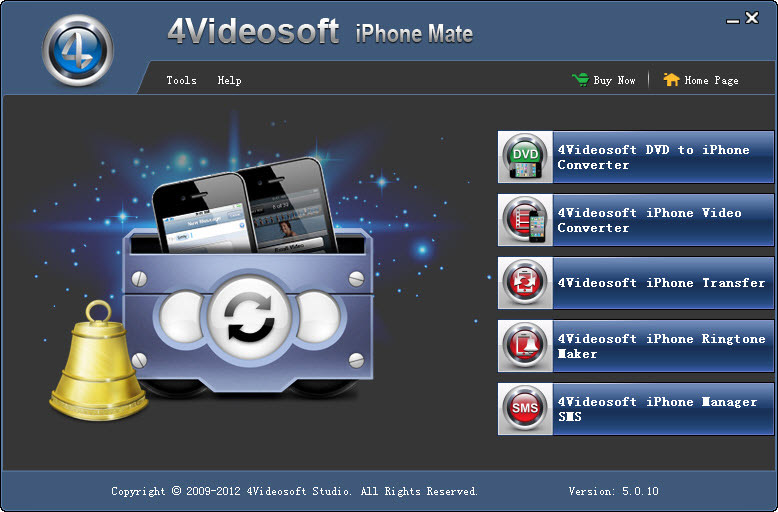 Click to view 4Videosoft iPhone Mate 5.0.36 screenshot