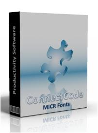 Click to view ConnectCode MICR E13B Font 4.0 screenshot