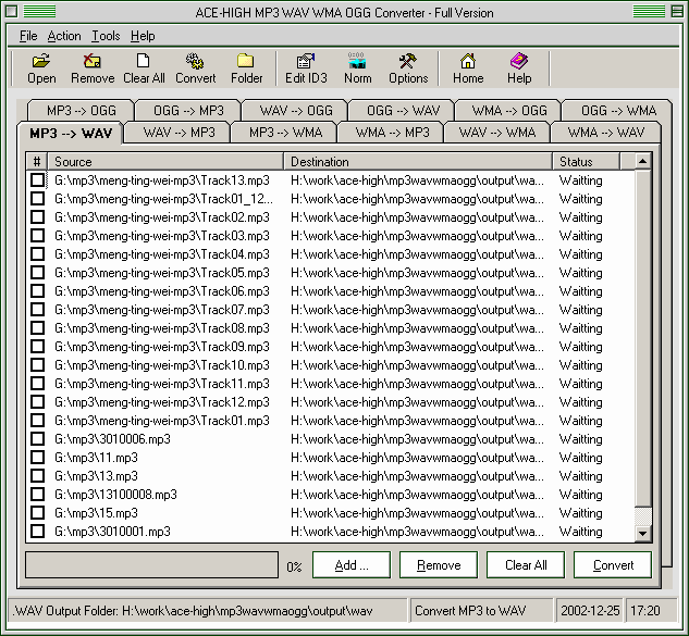 Mp3 wav converter to Convert WAV