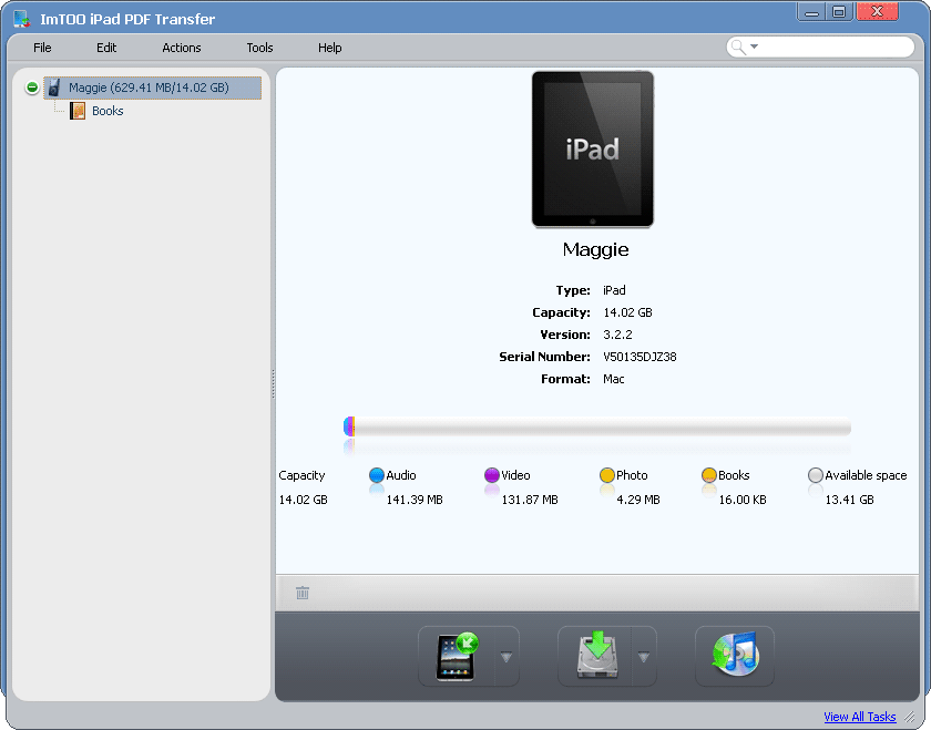 Click to view ImTOO iPad PDF Transfer 3.0.3.0920 screenshot