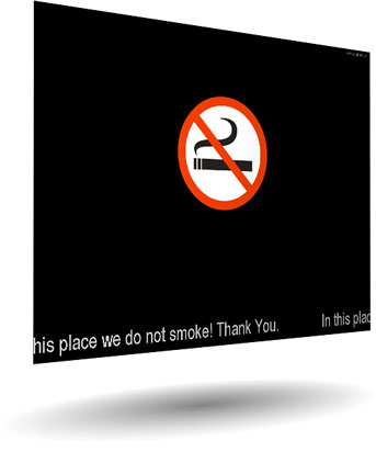 Click to view No Smoking Screensaver 1.1.0.0 screenshot